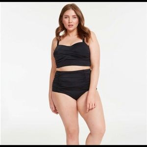 Joe Fresh Twist Front Bikini Top NWT